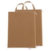 sourcing map 2 Pcs Zipper File Bags, 9.6" x 13.4"