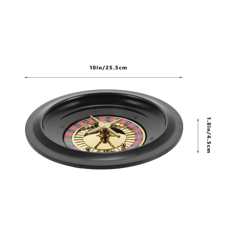 HANABASS Roulette Russa Ruota Da Poker per Feste Accessorio per