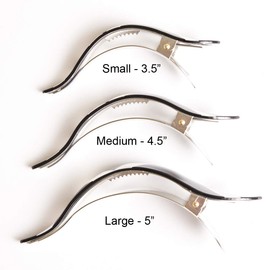 Ficcare Maximas Hair Clip Ice Gold Small 3.5"