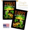 Happy Saint Patrick Day House Flags Pack Springtime St Shamrock
