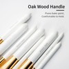 Luxury Enzo Ken Natural Black Goat Hair Makeup Brush Set