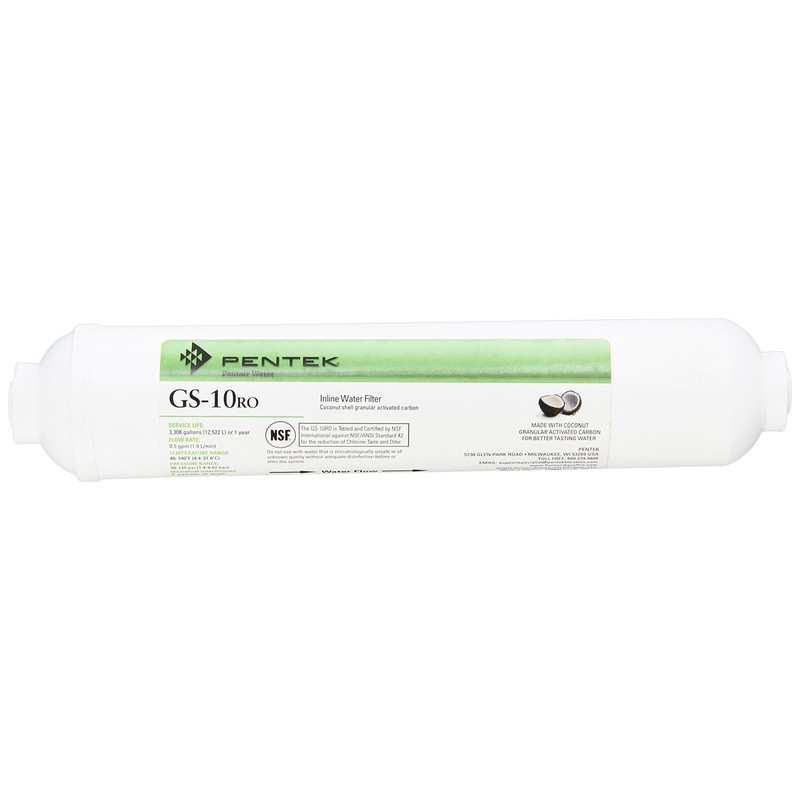 Pentair Pentek 255526-43 Inline Carbon