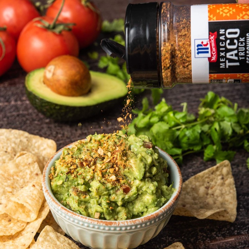 McCormick A Hint of Sea Salt Mexican Taco Truck Seasoning,