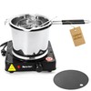 Hehinton Professional Double Boiler Pot 1200ML/40.6OZ, 304 Stainless Steel Chocolate