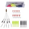 Owemtao Alabama Rig Kit 5 Arms Alabama Umbrella Rig Bass