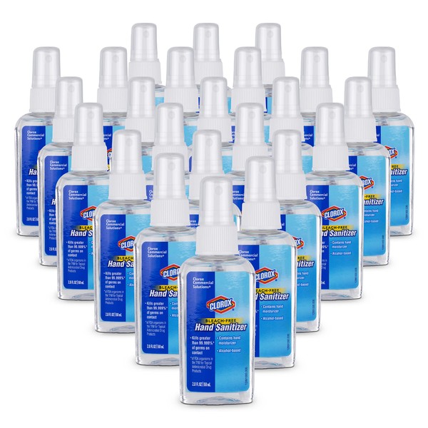 Clorox Commercial Solutions Liquid Hand Sanitizing Spray for Professional Use and Everyday Hand Cleaning - Clorox Hand Sanitizer, Bulk Hand Sanitizer 24 Count