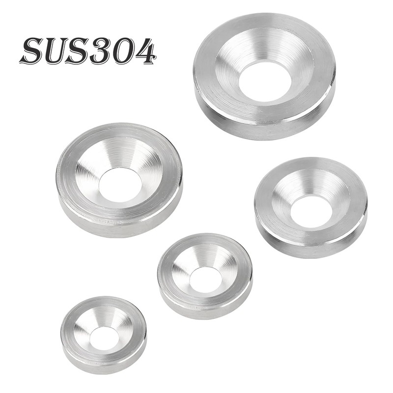 Ctyjia 20 PCS Countersunk Head Washer, 304 Stainless Steel Cup
