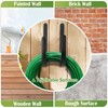 Lifyzoon Garden Hose Holders Mount: Wall Mount Garden Hose Hangers