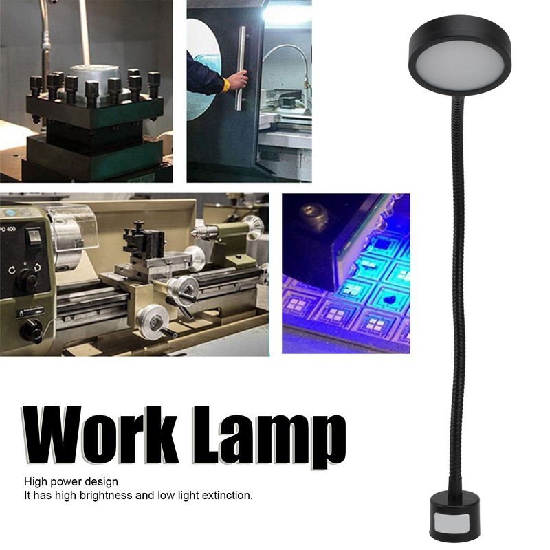 LED Work Lamp Flexible Adjustable Durable Magnetic Light for Maintenance
