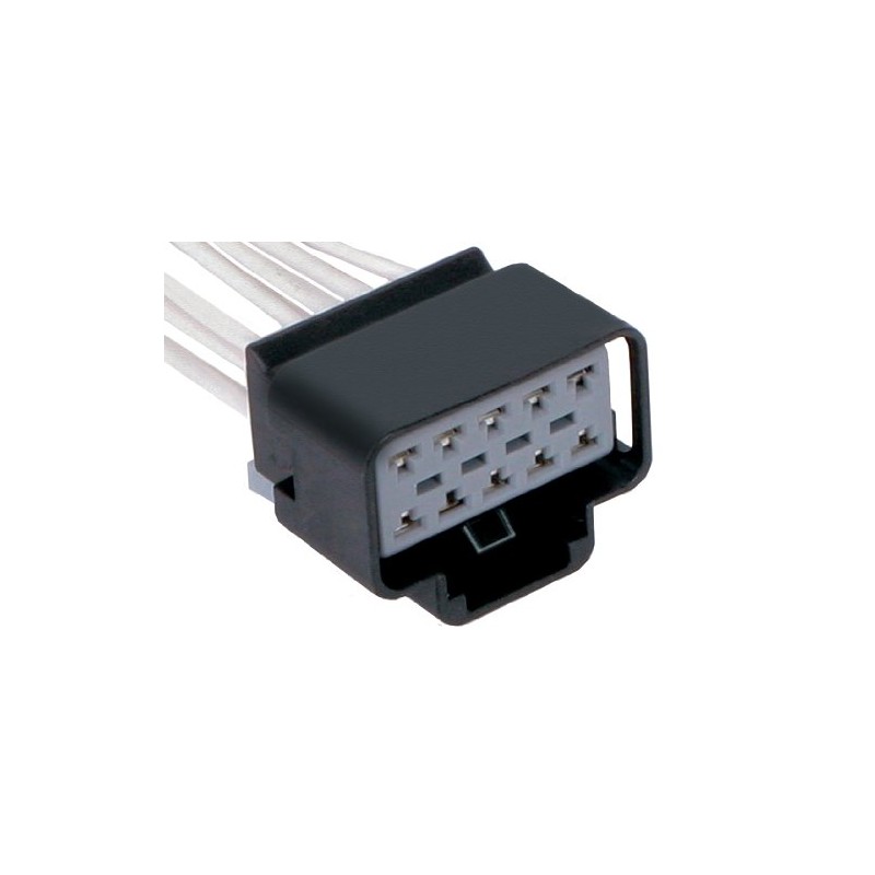 ACDelco PT1364 GM Original Equipment 10-Way Female Black Multi-Purpose Pigtail