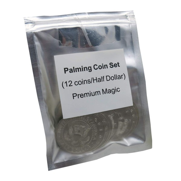Palming Coin Set (U.S. Half design /12 piece) by Premium