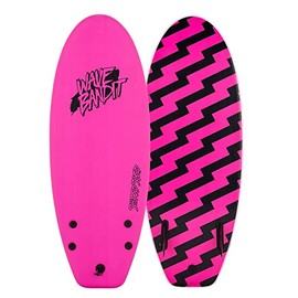 Catch Surf WB Shred Sled Twin Fin Surfboard 48"-Pink 22