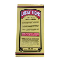 Lucky Tiger After Shave and Face Tonic 8 oz. (Pack of 6)