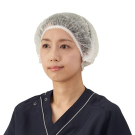 Surge Cap, Bellows Type, 100 Count, White, Box