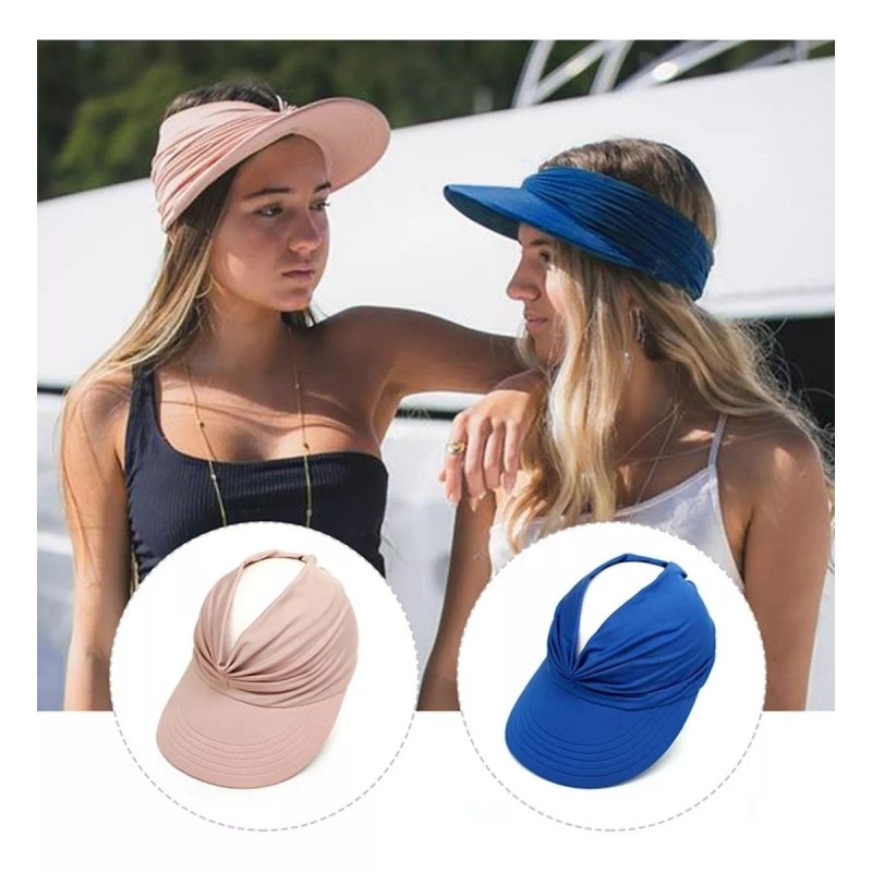 Veraly Visera Turbante Mujer Sombrero Playa Gorro Protección Uv