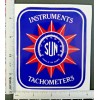 Sun Instruments Tachometrs Vinyl Decal Sticker 4396
