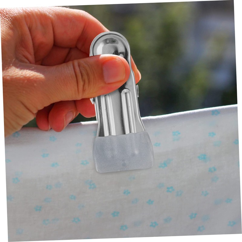 ORFOFE 30pcs Multi-Function Metal Clips Stainless Steel Swimming Pool Cover