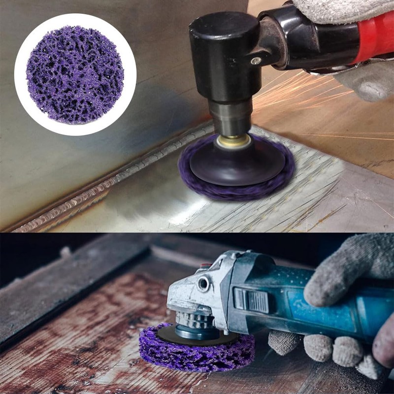 10 Pieces CSD Disc 50 mm Sanding Disc Coarse Sanding