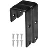 AOKWAWALIY 1 Set Rubberized Ladder Hooks Bunk Bed Stair Only