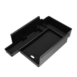 X AUTOHAUX Front Center Console Organizer Tray Fit for Nissan Pathfinder - Pack of 1 Black