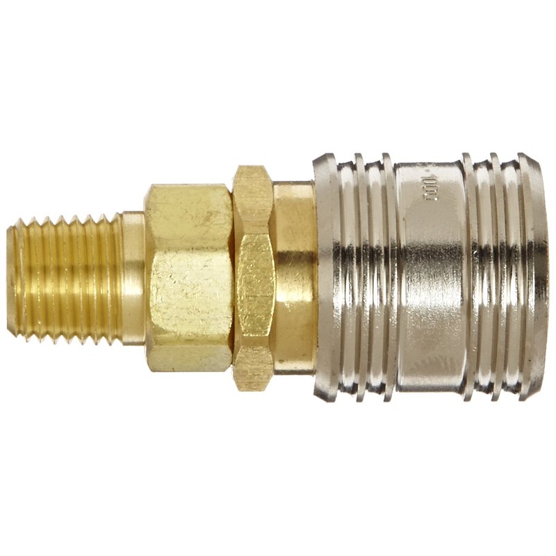 Eaton Hansen 1100 Brass 1000/400/500 Series, Industrial Interchange, Coupler Socket,