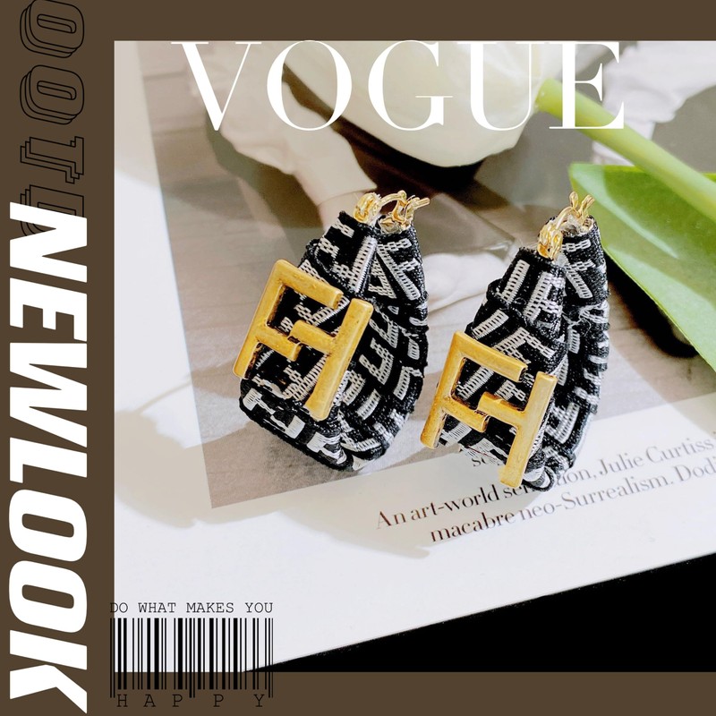 GAUEIOUR FF Earrings,Luxury and Luxurious FF, Earrings with Goddess Style