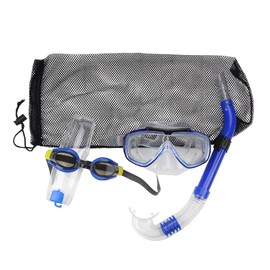 16" Blue Aqua Islander Adult Scuba Gear Combo Pack