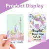 EIH1 1 Piece Crystal Unicorn Tarot Cards Learn to Lay,