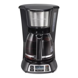 Hamilton Beach Cafetera Hamilton Beach 49630 Programable 12 Tazas 900w Negr Color Negro