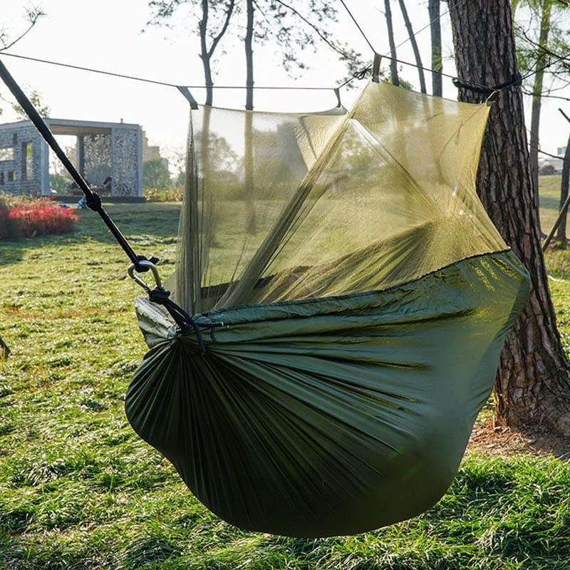 Retoo Outdoor Camping Hammock with Mosquito Net Ultralight Hammock Breathable