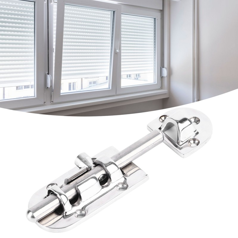 Door Latch Lock 110x38mm 316 Stainless Steel High Accuracy Electrolytic
