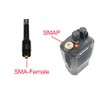 GRA-RH795 SMA-Female 70-1000MHz Wide-Band Handheld Telescopic Scanner Antenna, 7.67" to