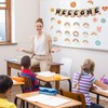61pcs Retro Welcome Back to School Bulletin Board Welcome Poster