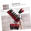 Outanaya 48pcs Artificial Nail Art Tips of Coffin Armor Nails