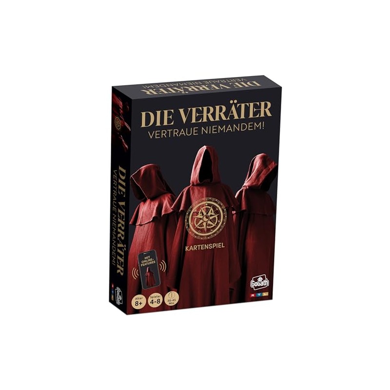 Goliath The Traitors Card Game, Card Game from 8 Years,