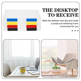 Operitacx 4 Pieces Clear Organiser Box Storage Box File Box Bill A4 Plastic