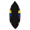 Venezuela Flag Heart Clarines City Throw Pillow