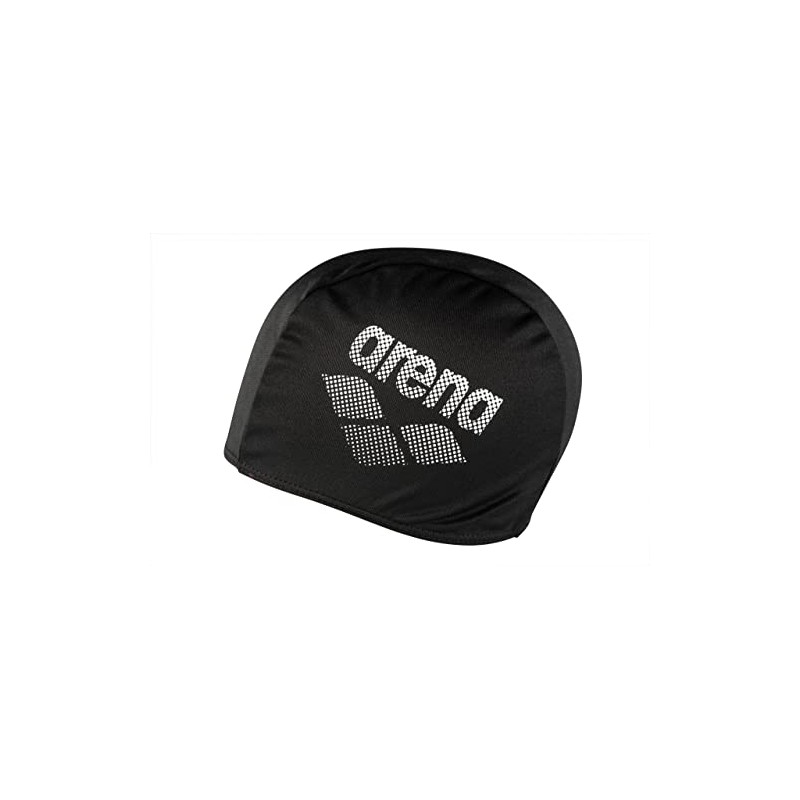 ARENA Polyester II JR, Cuffie da Nuoto Unisex Bambino, Nero,