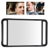 Double Handle Mirror Large Rectangle Makeup Barber Hair Handheld Back