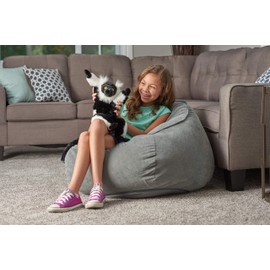 Wild Republic Lemur Plush Stuffed Animal Toy, Gifts for Kids, Black and White, 12 Inches