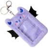 Plush Card Holder con Clip Protector para Tarjetas Id y