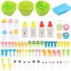 105 piezas de accesorios para cajas de comida para niños,