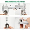 oumuik Vernier Caliper 150mm 6 Inch Stainless Steel Micrometer Measuring