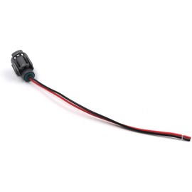 HiSport Coolant Temperature Sensor Plug Pigtail Connector - Compatible with Honda Civic Integra B/D/H/F Engines VTEC 6.7" Long 2pcs