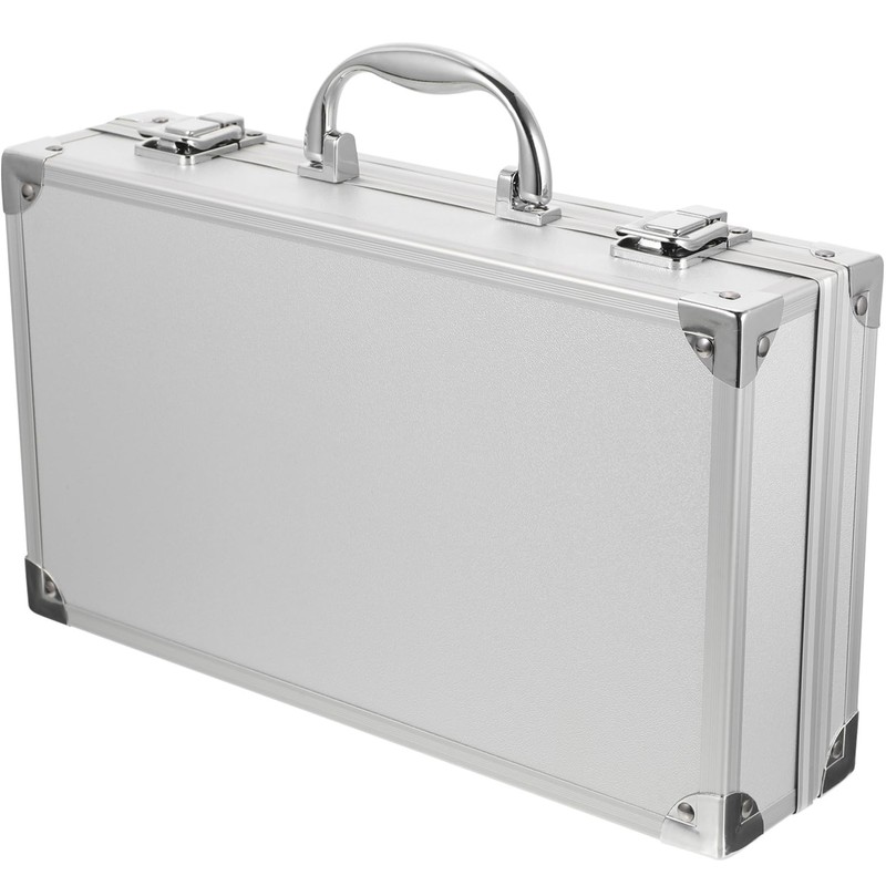 Generic Aluminum Hard Case Briefcase: Aluminum Briefcase with Lock Metal