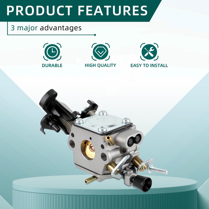 AUTOKAY 506450401 Carburetor Fits for Husqvarna 445 450 445E 450E