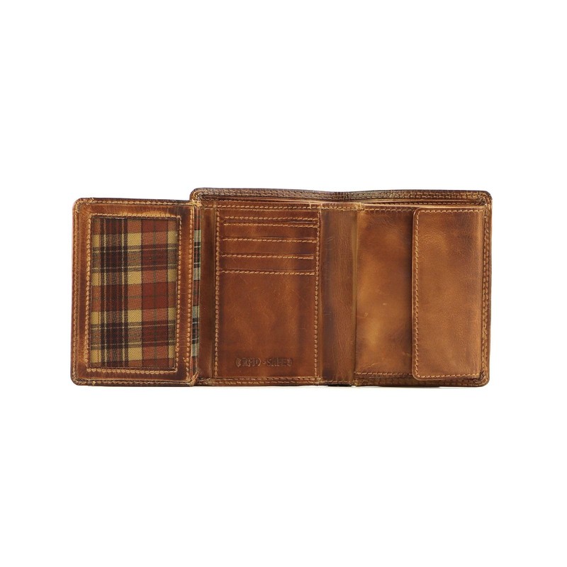 Chiemsee Leather Wallet Cognac, Cognac, Timeless