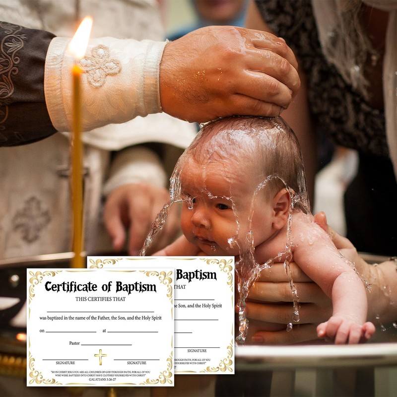 Child Dedication Certificate, Baby Dedication Certificates Baptism Certificates for Church,