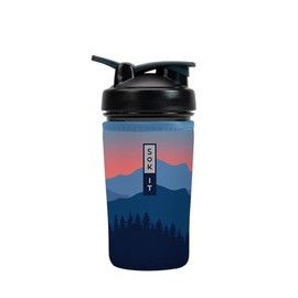 Sok It Botl Sok Protein Blender Shaker Bottle Sleeve Insulated Neoprene Cover (Blue Ridge, Fits 24oz Blender)
