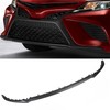 3PCS Front Bumper Lip Spoiler Kit Improve Driving Stability Black